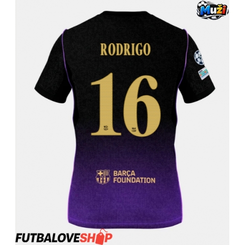 Dres Barcelona Rodri Hernandez #16 Preč 2026-27 Krátky Rukáv